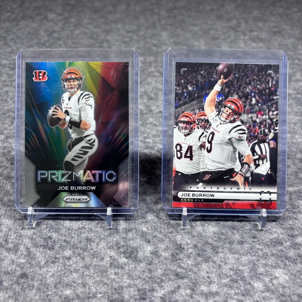 Cincinnati Bengals Joe Burrow Football Card Collection Set of 22 Card - Picture 5 of 13